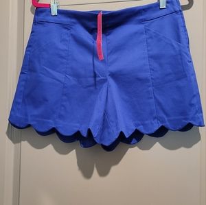 Lilly Pulitzer Arabeth Scalloped Stretch Shorts